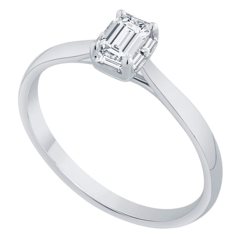 BAGUE EMERA 0.55 CT