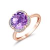 BAGUE KALISTA AMETHYSTE DIAMANT
