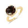 BAGUE KALISTA QUARTZ FUMÉ