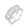 Bague MD-32 petit modèle pavé diamant