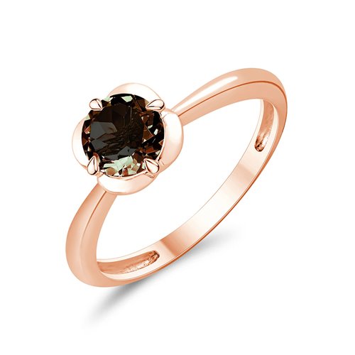 BAGUE LITTLE KALISTA QUARTZ FUMÉ