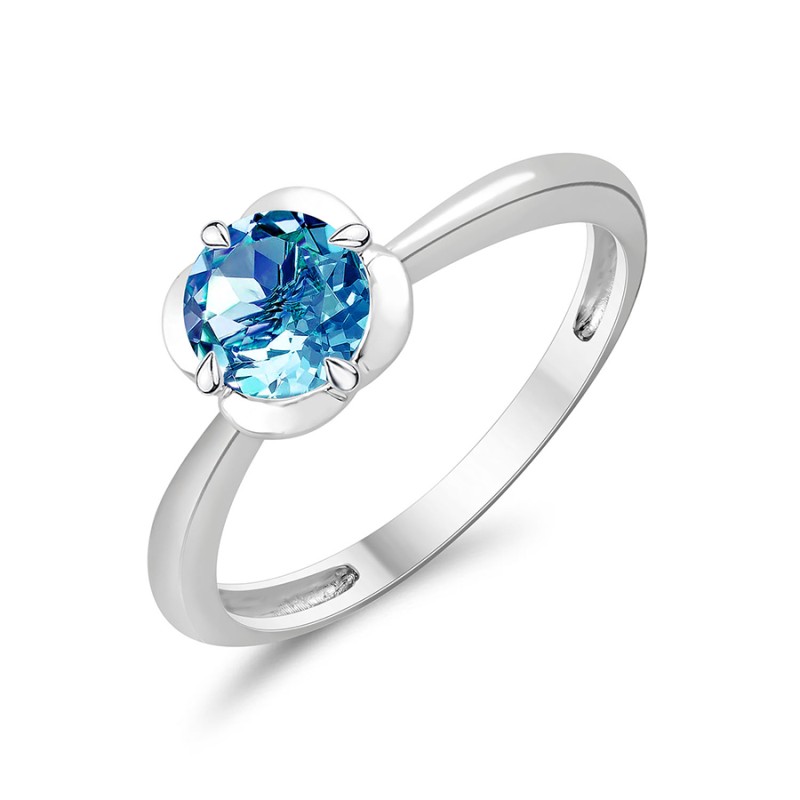BAGUE LITTLE KALISTA TOPAZE SWISS BLUE