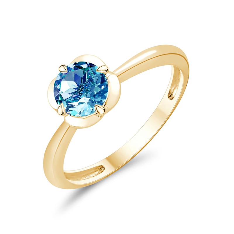 BAGUE LITTLE KALISTA TOPAZE SWISS BLUE