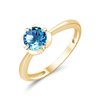 BAGUE LITTLE KALISTA TOPAZE SWISS BLUE