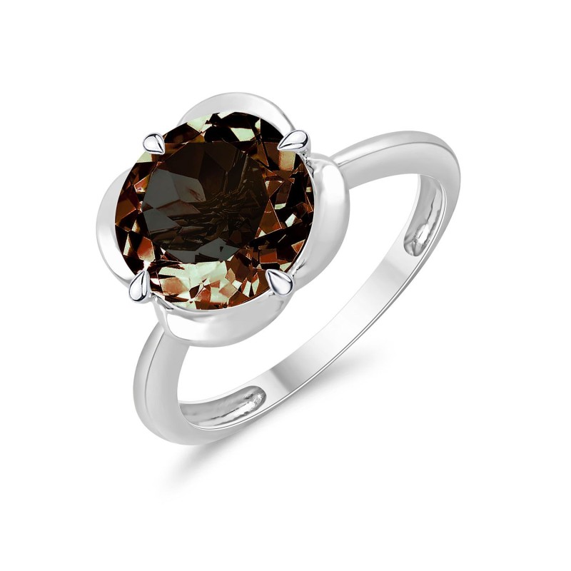 BAGUE KALISTA QUARTZ FUMÉ