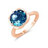 BAGUE KALISTA TOPAZE BLUE LONDON