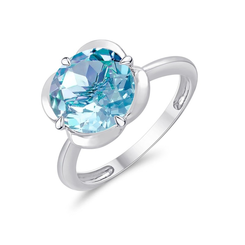 BAGUE KALISTA TOPAZE SKY BLUE
