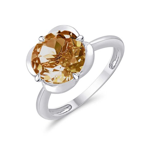 BAGUE KALISTA QUARTZ CHAMPAGNE