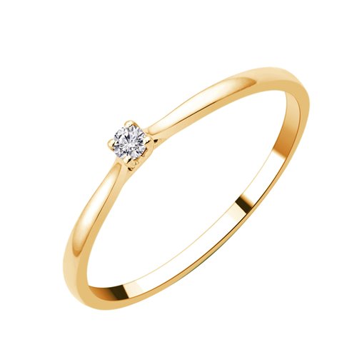 SOLITAIRE EVIDENCE N°2 de 0,03ct - 1,00 ct