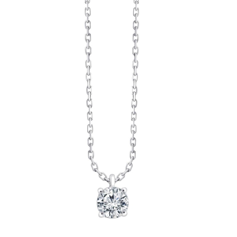 Collier diamant 0.20 ct