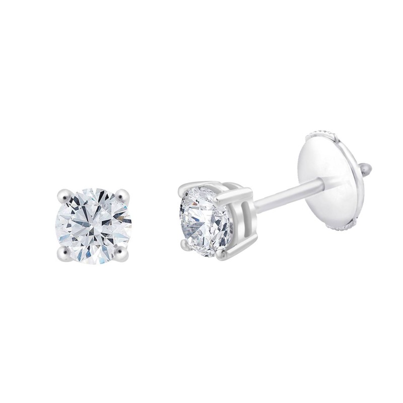 Boucles d'oreilles 0.60 ct