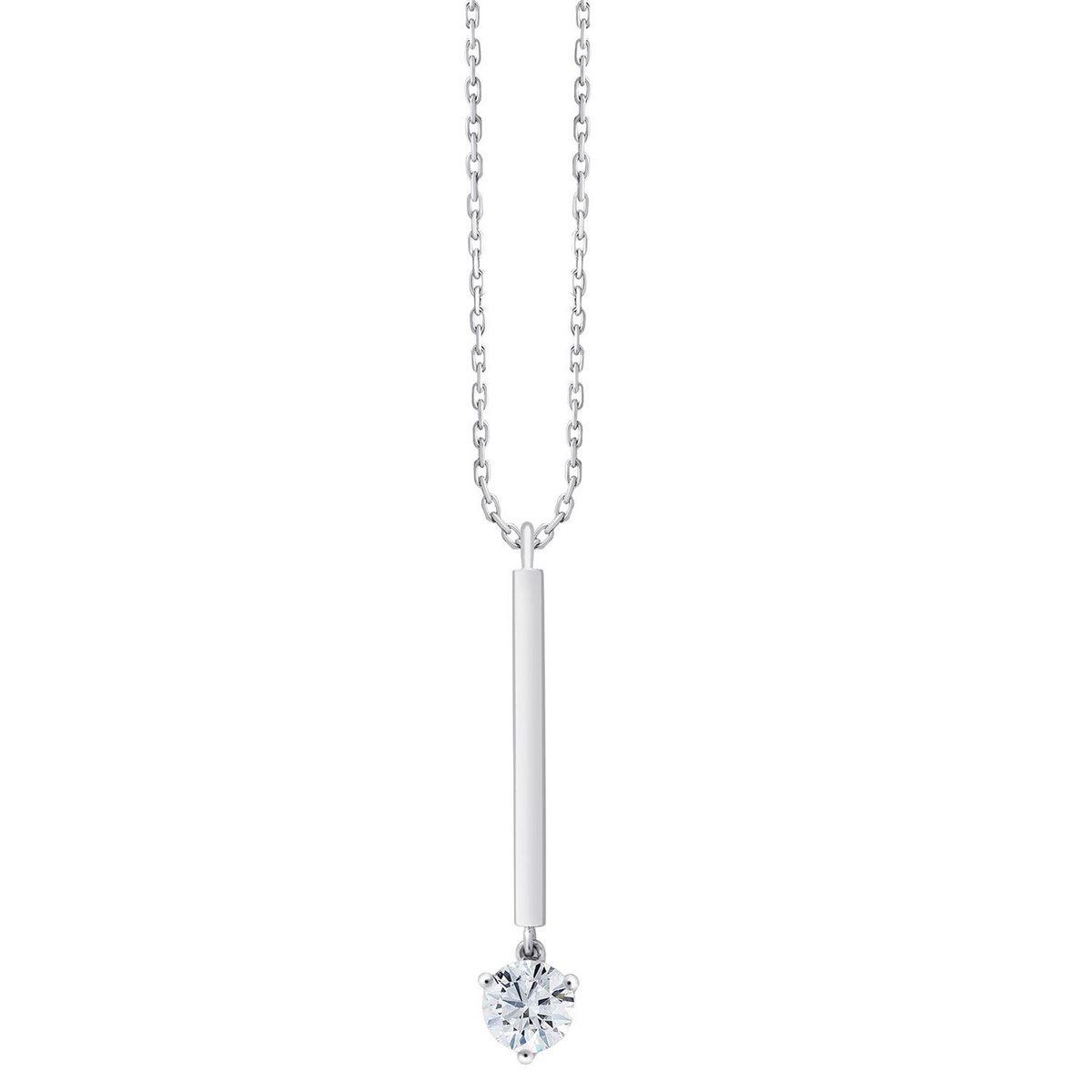Collier diamant 0.30 ct