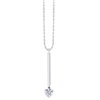 Collier diamant 0.30 ct