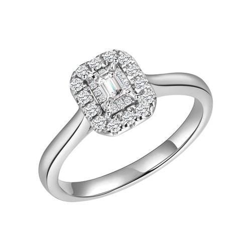 BAGUE CAPRICE TAILLE EMERAUDE