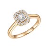 BAGUE CAPRICE TAILLE EMERAUDE