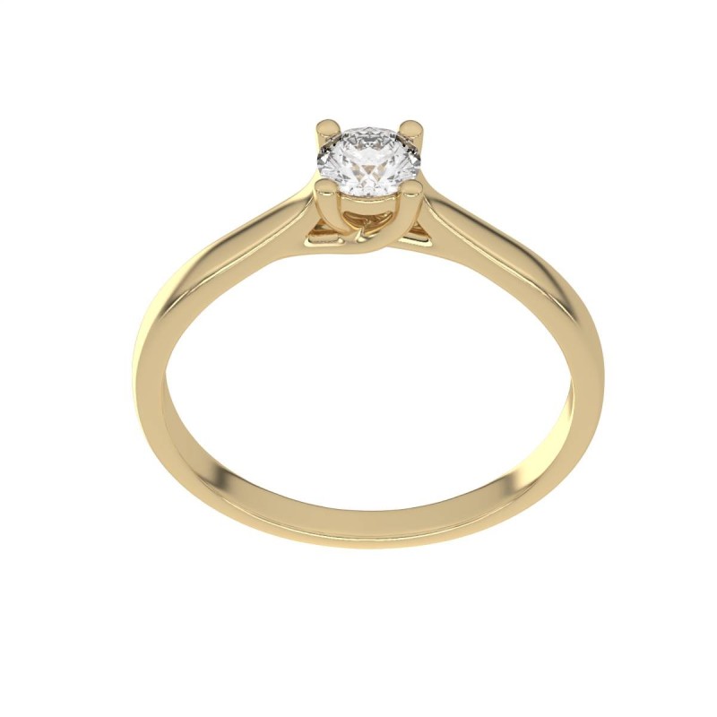 SOLITAIRE EVIDENCE N°2 de 0,03ct - 1,00 ct